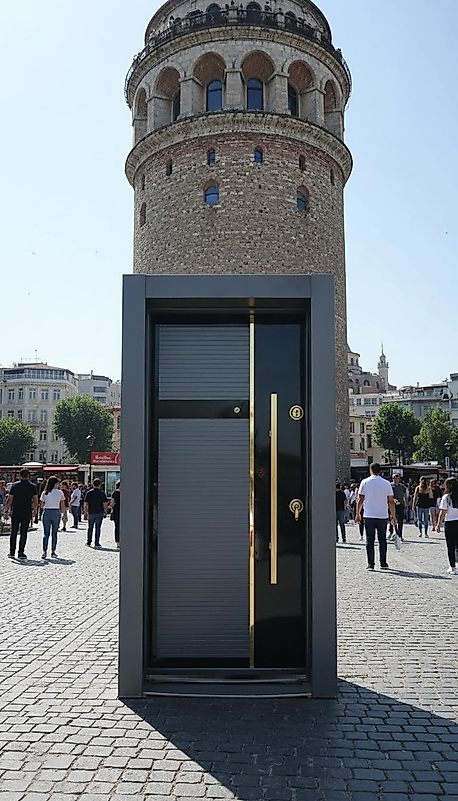 065 Lüks Seri Çelik Kapı